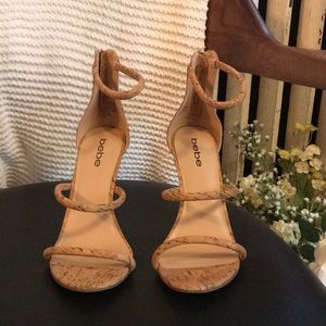 Bebe Cork Heels